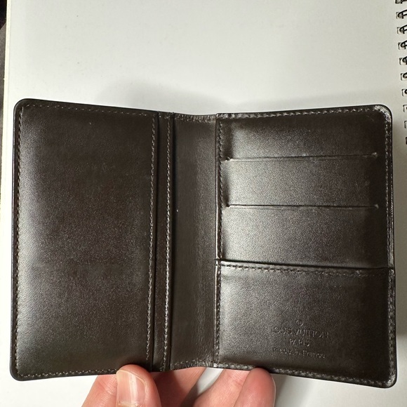 Louis Vuitton Men’s Credit Card Holder Vernis Leather Brown. Serial number incl - Picture 5 of 7